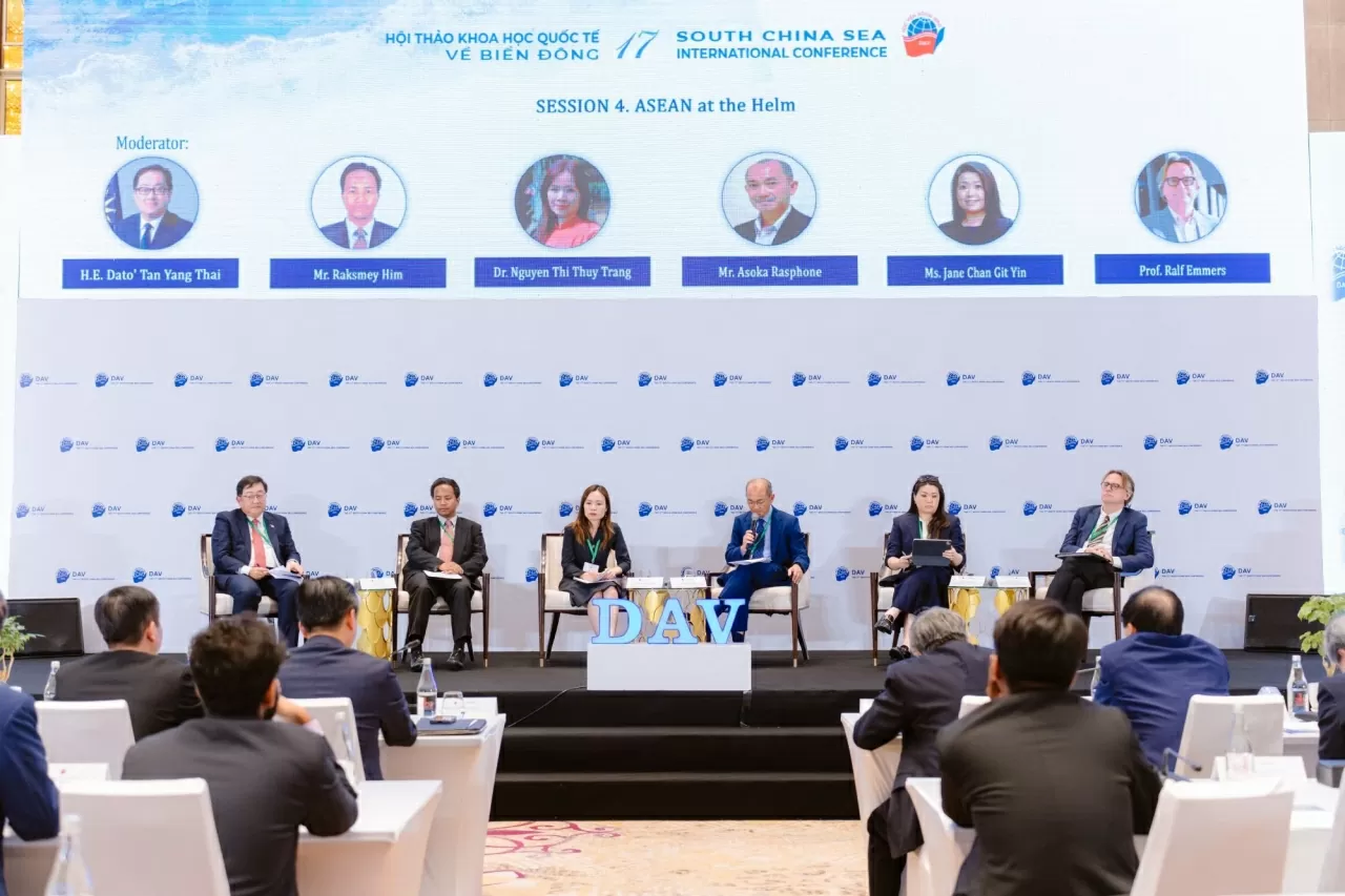 Thúc đẩy vai trò trung tâm của ASEAN trong quản trị vùng biển khu vực