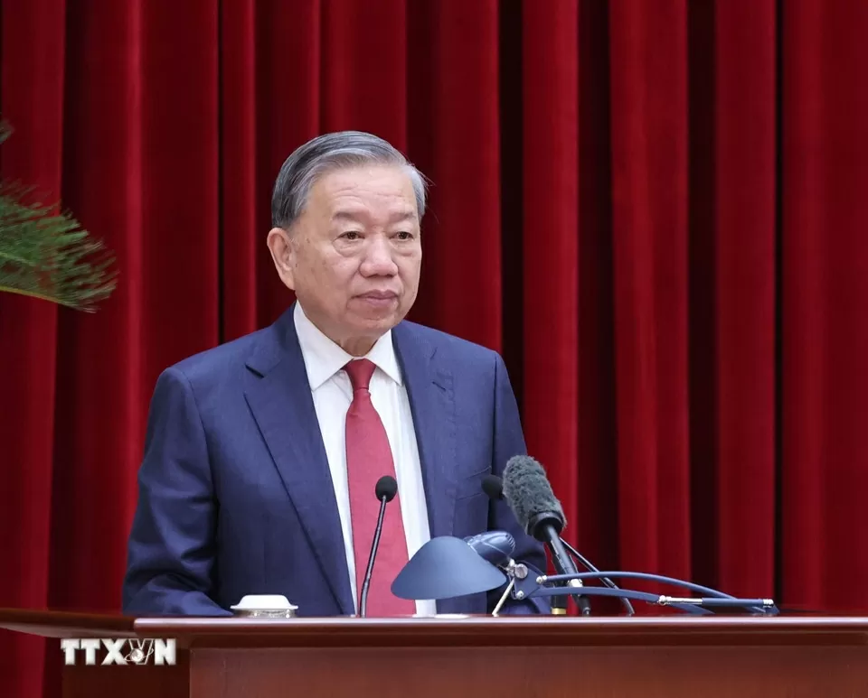 Phát biểu khai mạc Hội nghị Trung ương 14 của Tổng Bí thư Tô Lâm