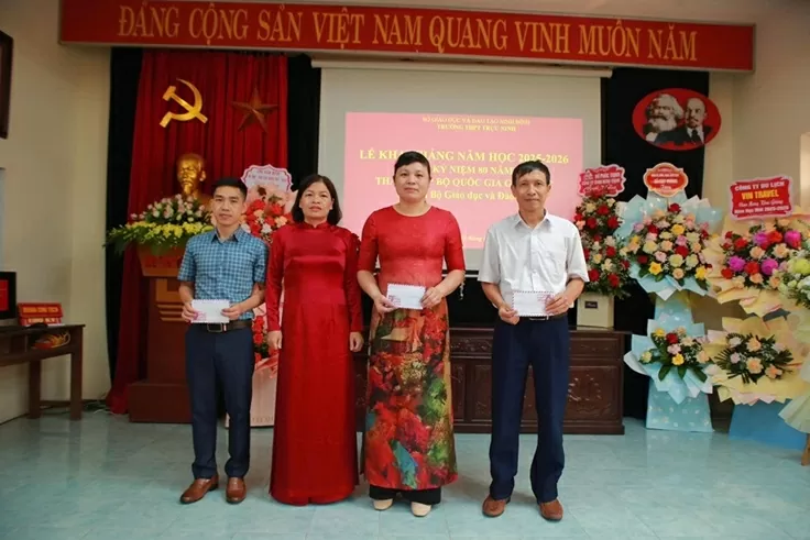 Trường THPT Trực Ninh (Ninh Bình): 6 thập kỷ ươm mầm xanh tri thức Trường THPT Trực Ninh (Ninh Bình): 6 thập kỷ ươm mầm xanh tri thức