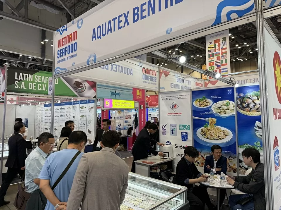 Tổng Lãnh sự Việt Nam tại Busan làm việc với lãnh đạo tỉnh Cà Mau và tham dự Hội chợ Thủy sản và nghề cá quốc tế Busan năm 2025 Tổng Lãnh sự Việt Nam tại Busan làm việc với lãnh đạo tỉnh Cà Mau và tham dự Hội chợ Thủy sản và nghề cá quốc tế Busan năm 2025