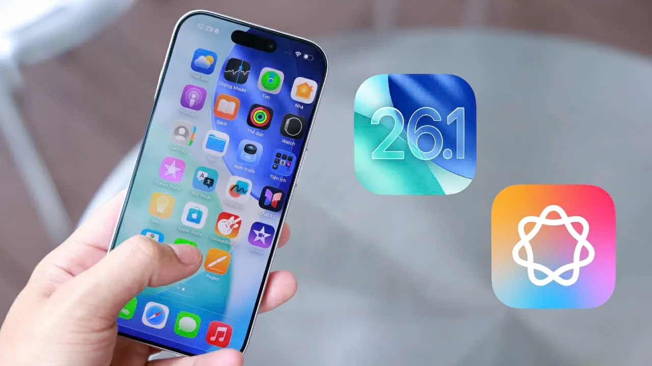 Cách cập nhật iOS 26.1 để trải nghiệm Apple Intelligence tiếng Việt đơn giản.