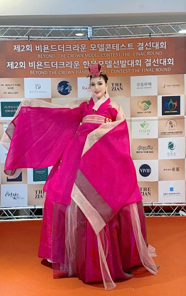 Hoa hậu Vũ Thị Ánh Linh ghi dấu ấn nhan sắc Việt tại Hàn Quốc