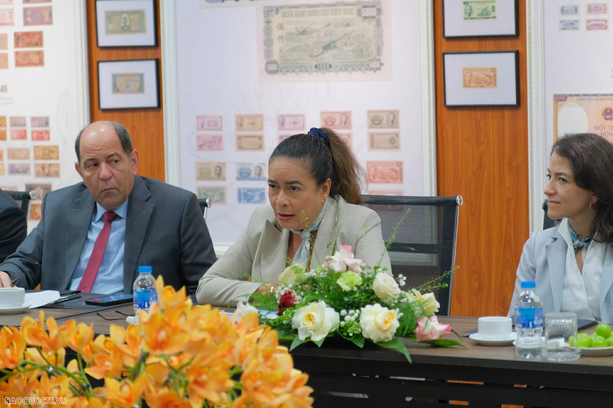 Thúc đẩy kết nối, trao đổi giữa Việt Nam và các quốc gia Nam Mỹ trong lĩnh vực sản xuất tiền tệ Thúc đẩy kết nối, trao đổi giữa Việt Nam và các quốc gia Nam Mỹ trong lĩnh vực sản xuất tiền tệ