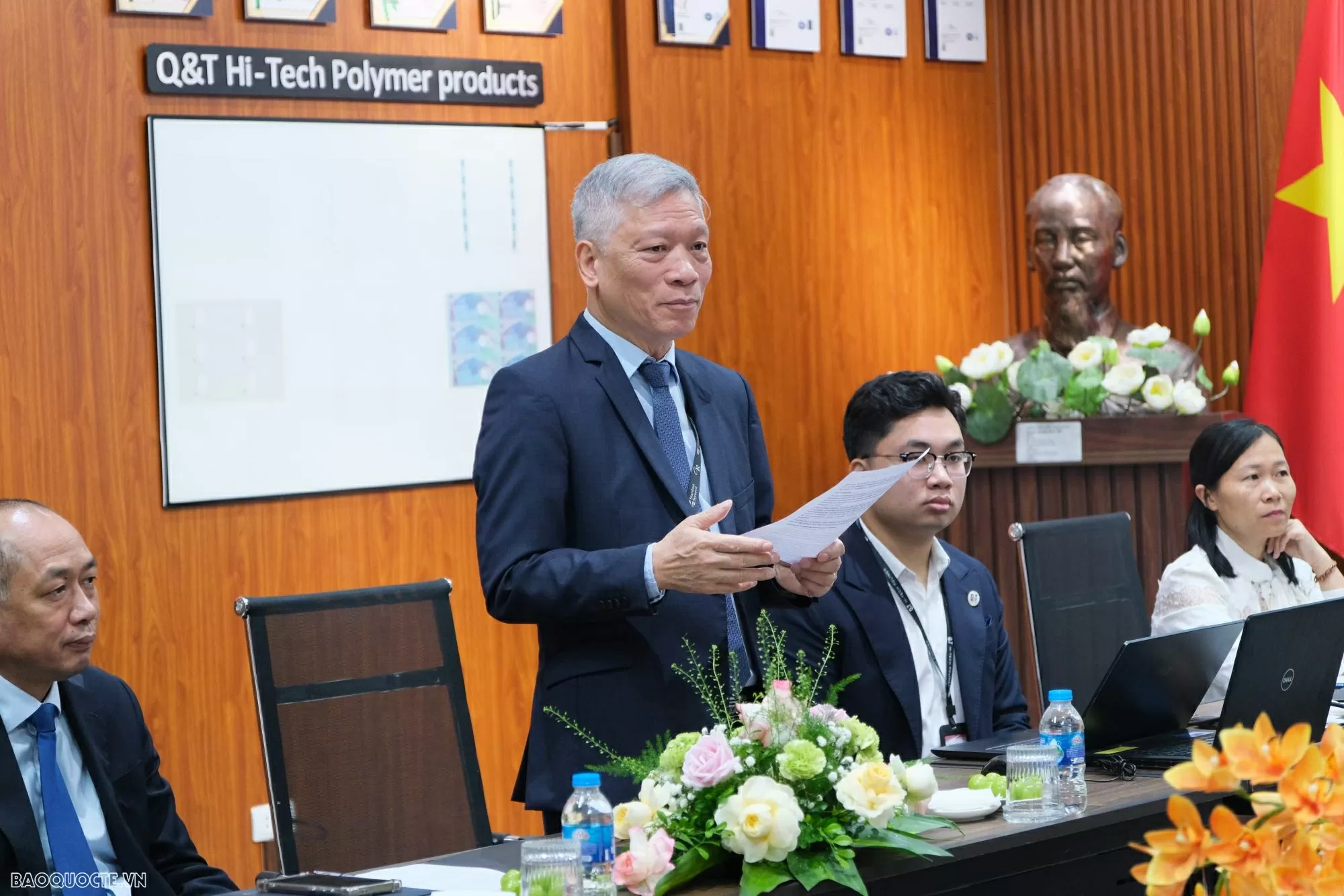 Thúc đẩy kết nối, trao đổi giữa Việt Nam và các quốc gia Nam Mỹ trong lĩnh vực sản xuất tiền tệ Thúc đẩy kết nối, trao đổi giữa Việt Nam và các quốc gia Nam Mỹ trong lĩnh vực sản xuất tiền tệ