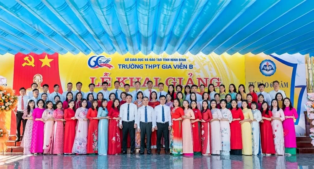 THPT Gia Viễn B (Ninh Bình): 60 năm bền bỉ viết bài ca tri thức THPT Gia Viễn B (Ninh Bình): 60 năm bền bỉ viết bài ca tri thức