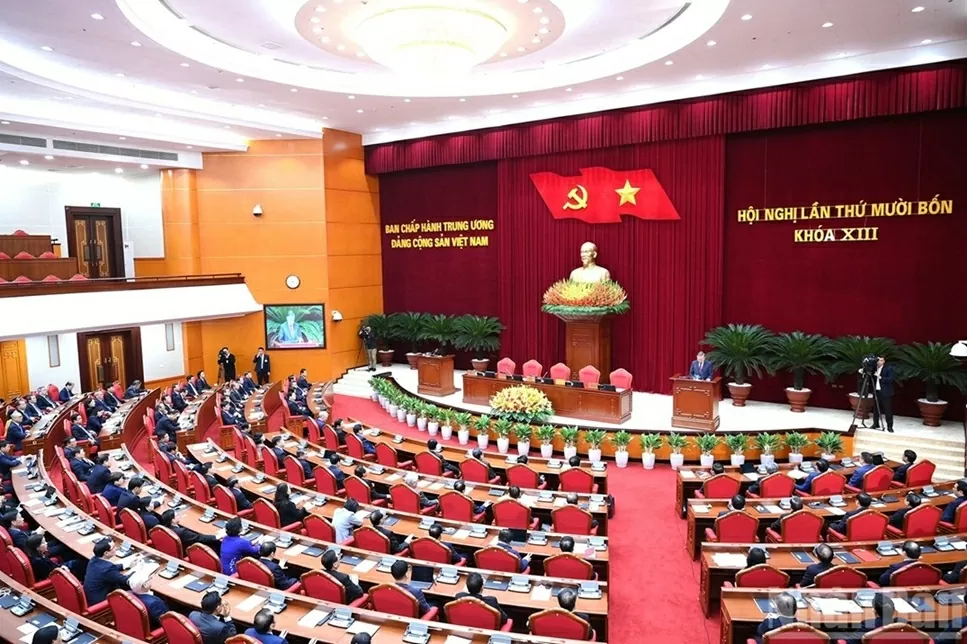 Thông cáo báo chí bế mạc Hội nghị Trung ương 14 khóa XIII