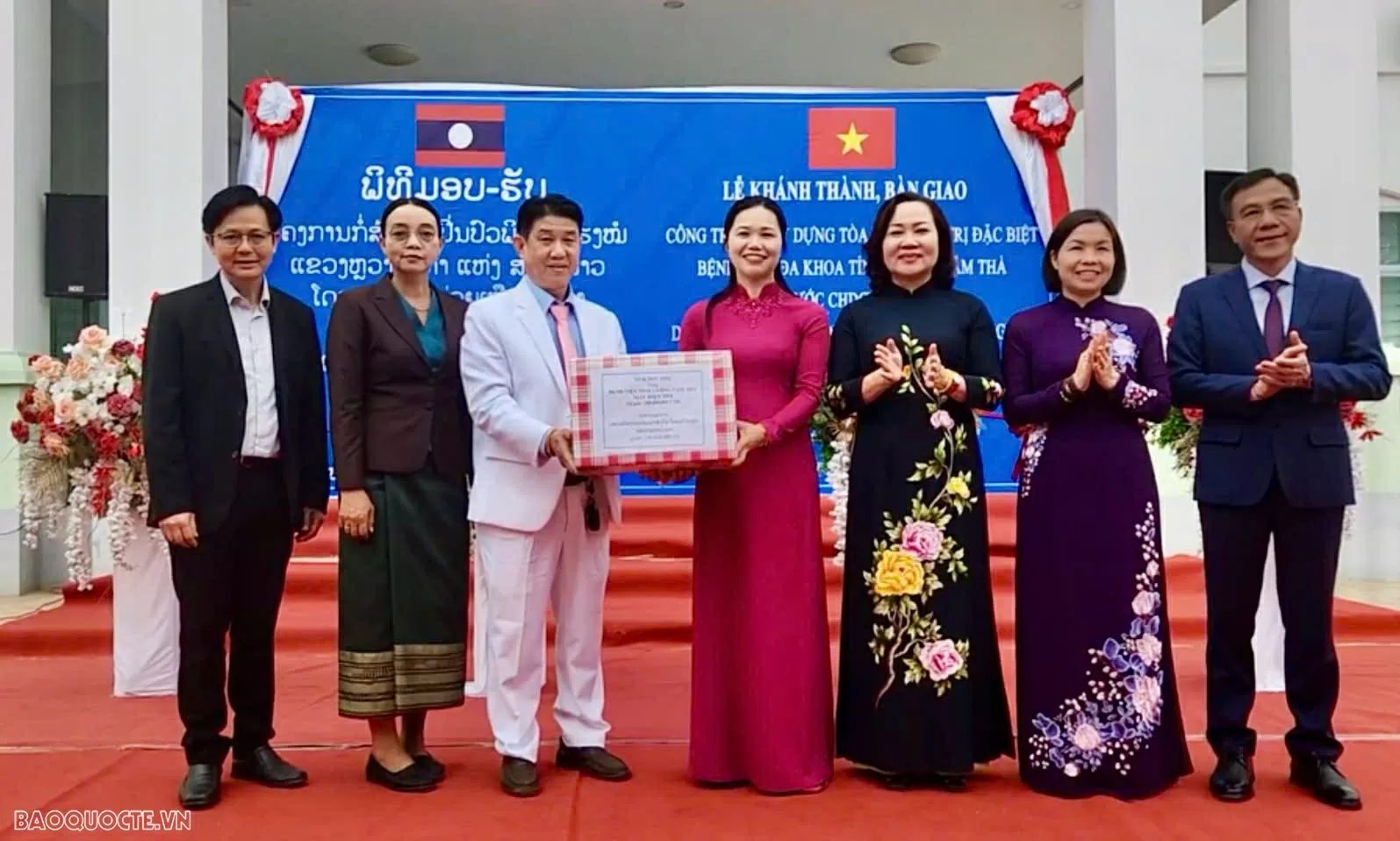 Khánh thành Tòa nhà điều trị đặc biệt tại Luang Namtha, Lào do Phú Thọ tài trợ