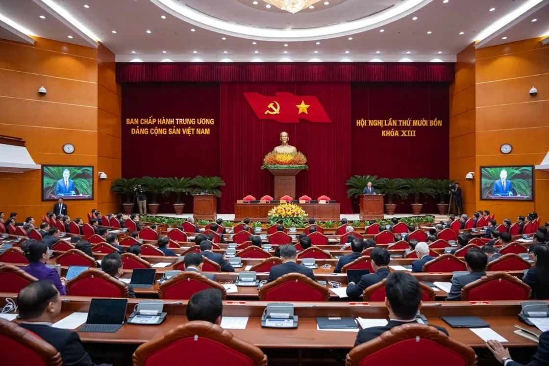 Thông báo Hội nghị lần thứ 14 Ban Chấp hành Trung ương Đảng khoá XIII