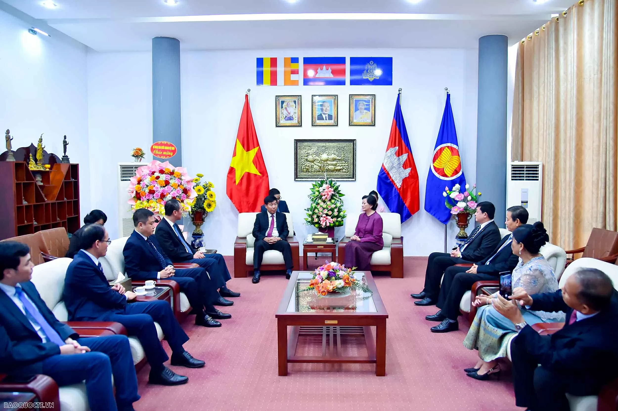 Thúc đẩy quan hệ láng giềng tốt đẹp, hữu nghị truyền thống Việt Nam - Campuchia