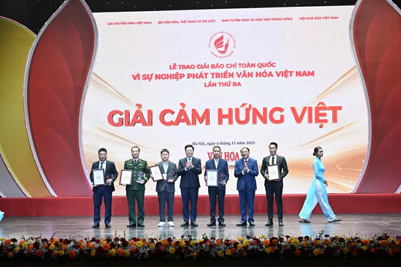 Báo Thế giới và Việt Nam đoạt giải Ba Giải báo chí toàn quốc 'Vì sự nghiệp phát triển Văn hóa Việt Nam' năm 2025