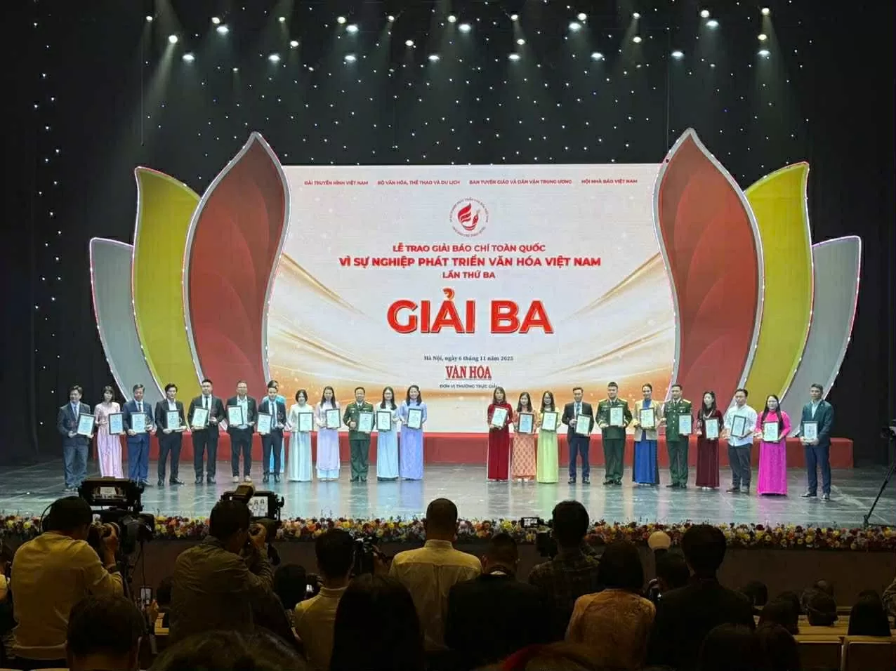 Báo Thế giới và Việt Nam đoạt giải Ba Giải báo chí toàn quốc 'Vì sự nghiệp phát triển Văn hóa Việt Nam' năm 2025