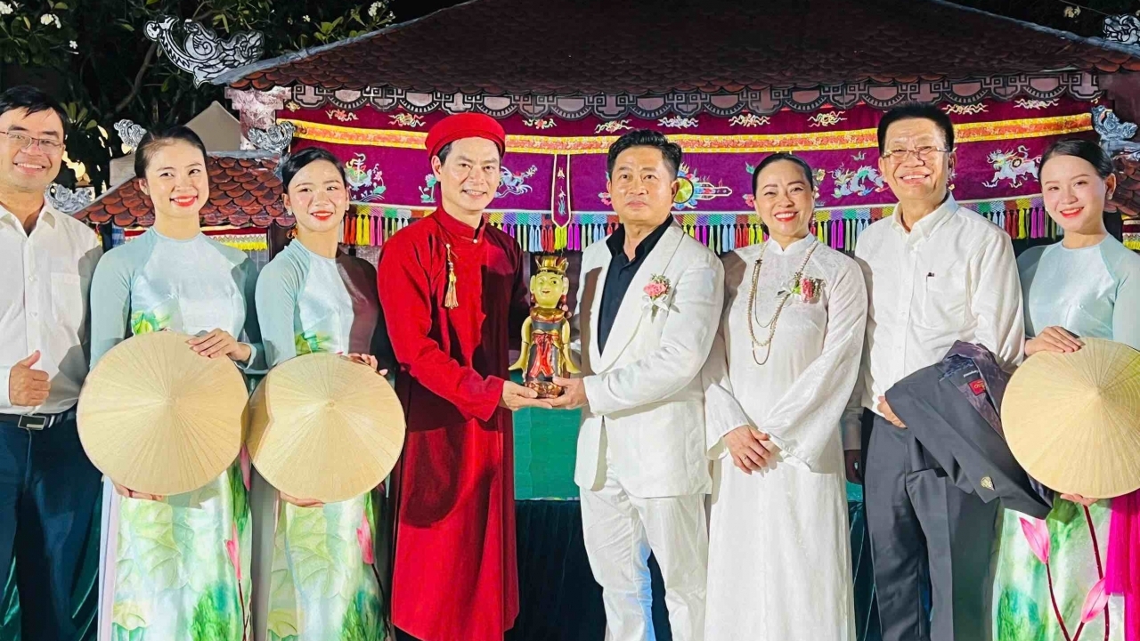 Múa rối nước Việt Nam - Điểm sáng tại Lễ hội quốc tế Sithan 2025 Thái Lan