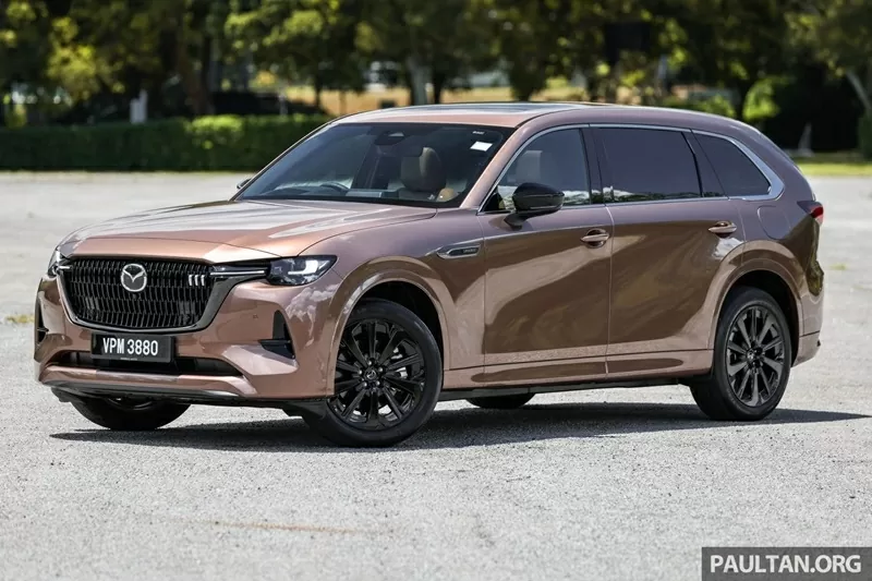 Mazda CX-80 PHEV khoác lên mình diện mạo tinh tế và giàu cảm xúc. 