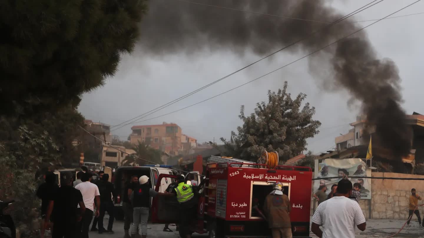 israel tiep tuc khong kich mien nam lebanon it nhat 1 nguoi thiet mang va 7 nguoi bi thuong