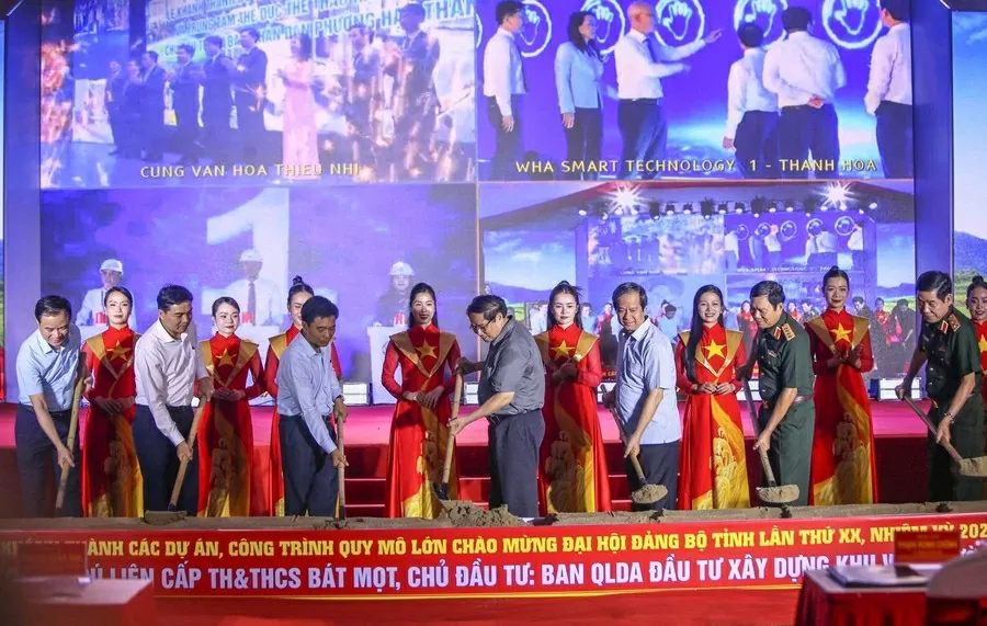 Sáng nay, đồng loạt khởi công 72 trường phổ thông nội trú tại các xã biên giới Sáng nay, đồng loạt khởi công 72 trường phổ thông nội trú tại các xã biên giới