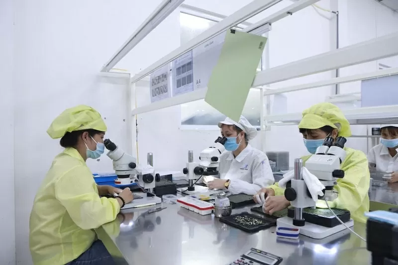Công nhân làm việc tại Khu công nghiệp Bình Xuyên, tỉnh Phú Thọ. (Ảnh: LG) Công nhân làm việc tại Khu công nghiệp Bình Xuyên, tỉnh Phú Thọ. (Ảnh: LG)
