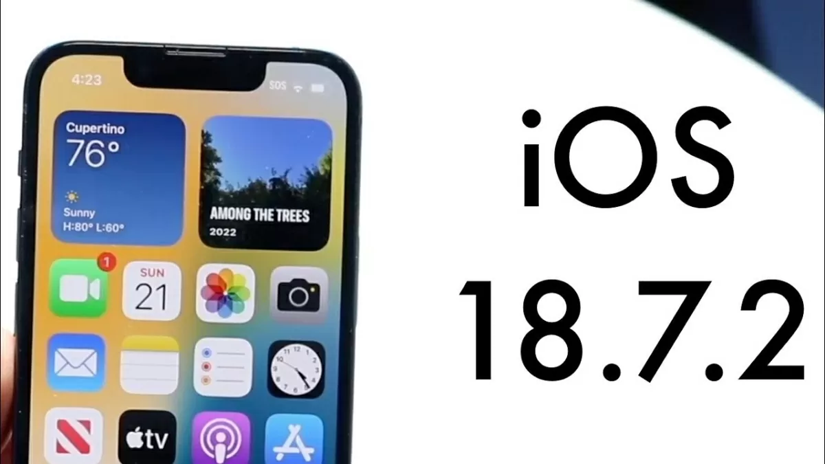 Apple tung bản iOS 18.7.2 dành cho iPhone chưa nâng cấp lên iOS 26 Apple tung bản iOS 18.7.2 dành cho iPhone chưa nâng cấp lên iOS 26