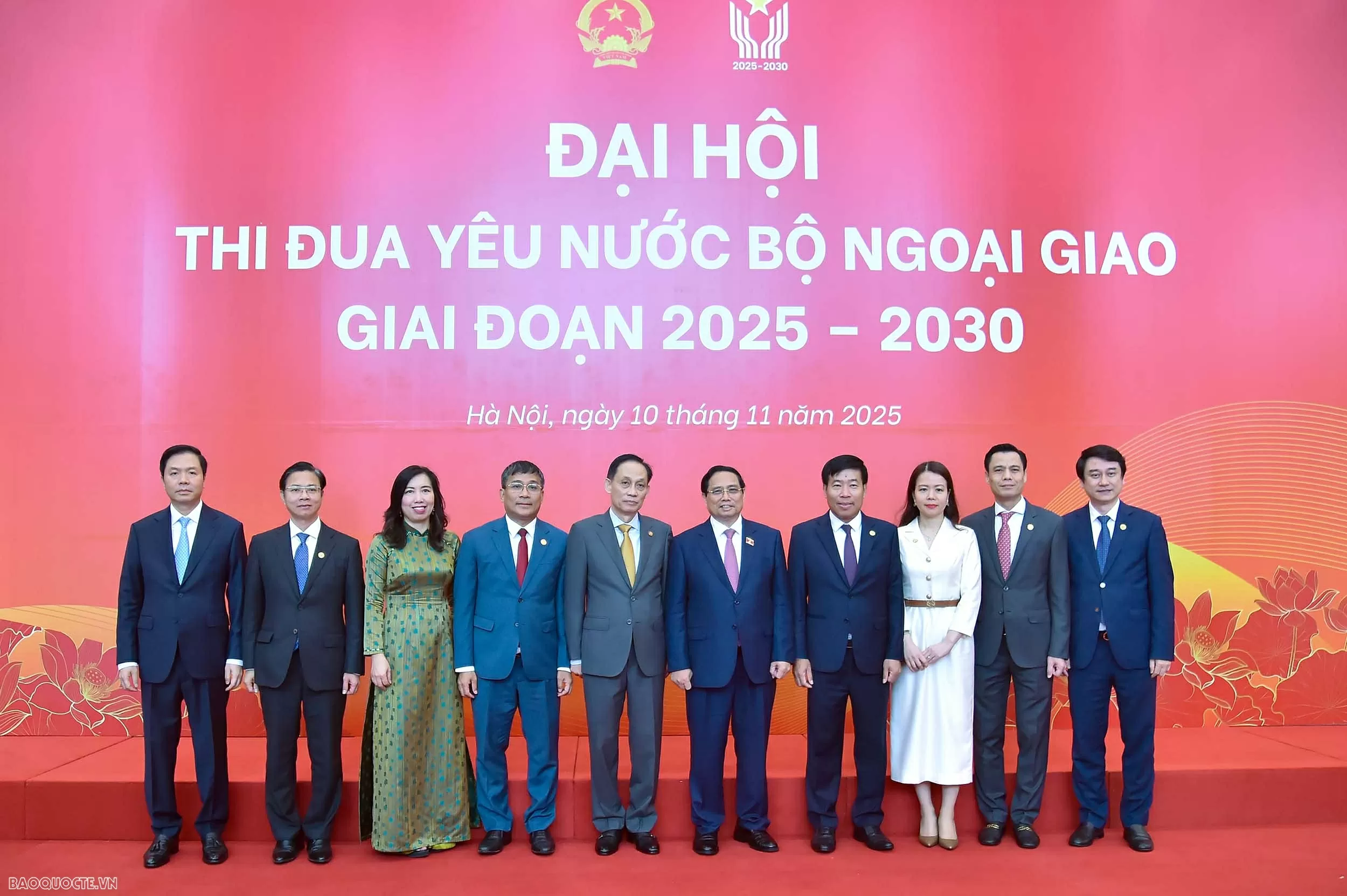 Thủ tướng Phạm Minh Chính dự Đại hội Thi đua yêu nước Bộ Ngoại giao giai đoạn 2025-2030