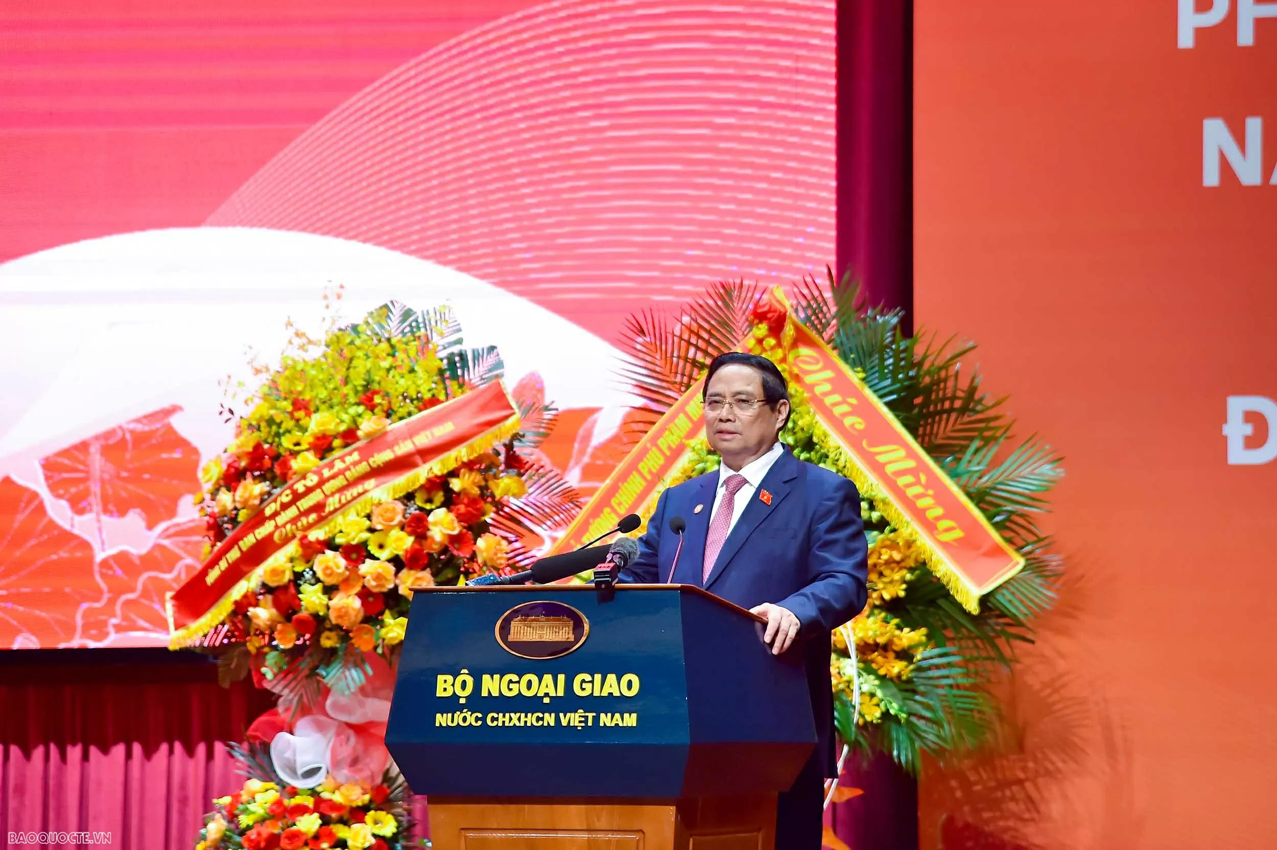 Thủ tướng Phạm Minh Chính dự Đại hội Thi đua yêu nước Bộ Ngoại giao giai đoạn 2025-2030