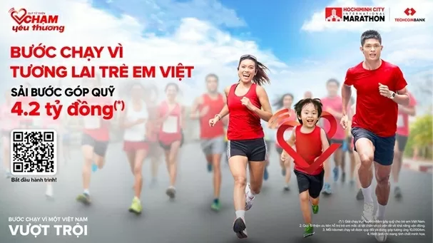 Công bố bộ vật phẩm Giải Marathon quốc tế TP. Hồ Chí Minh Techcombank mùa thứ 8