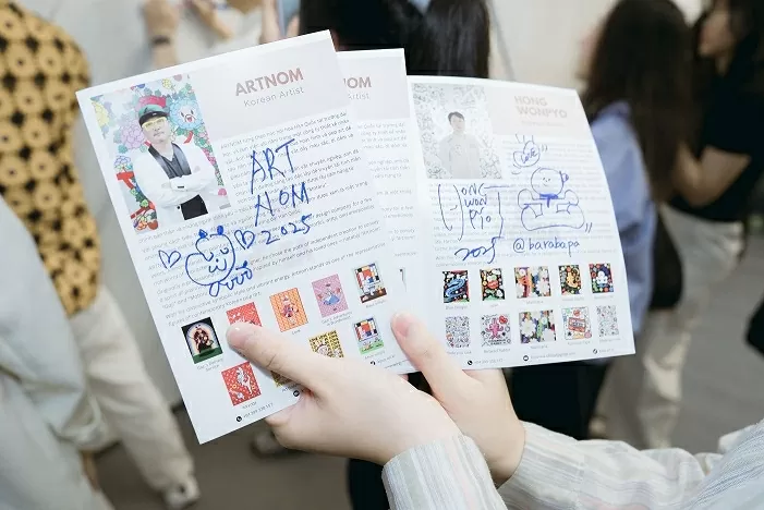 Các họa sĩ pop art nổi tiếng Hàn Quốc giao lưu tại Hà Nội