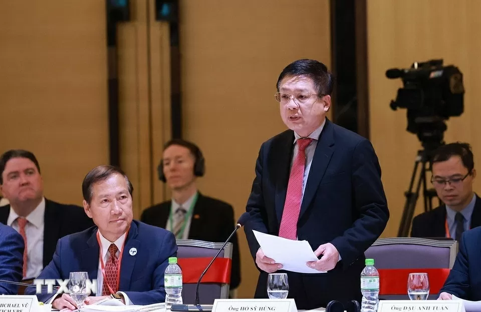 Hình ảnh Thủ tướng Phạm Minh Chính dự Diễn đàn doanh nghiệp Việt Nam thường niên