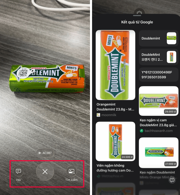 Giờ đây, hãy đưa camera đến vật thể, hình ảnh hoặc địa điểm. Giờ đây, hãy đưa camera đến vật thể, hình ảnh hoặc địa điểm.