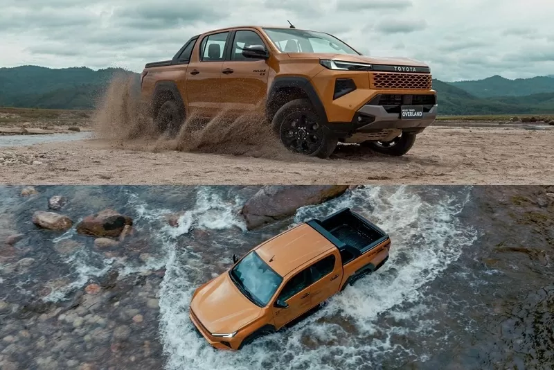 Toyota Hilux 2026 có đủ các hệ truyền động cho khách hàng lựa chọn.