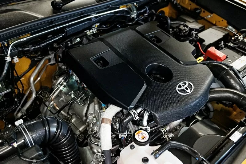 Bên cạnh phiên bản điện Travo-e, Toyota Hilux 2026 vẫn giữ trọn niềm tin với động cơ diesel 2.8L GD Super Power (1GD-FTV).