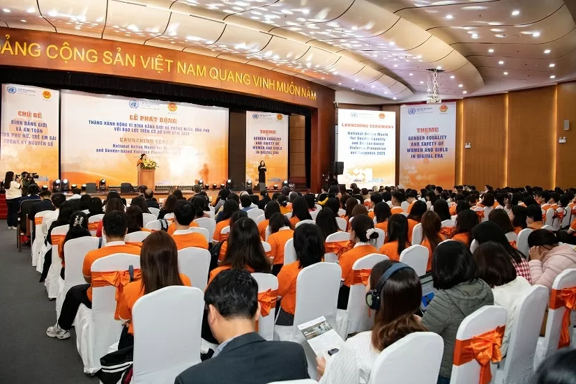 Tháng hành động vì bình đẳng giới: Vì an toàn cho phụ nữ và trẻ em gái trong kỷ nguyên số Tháng hành động vì bình đẳng giới: Vì an toàn cho phụ nữ và trẻ em gái trong kỷ nguyên số