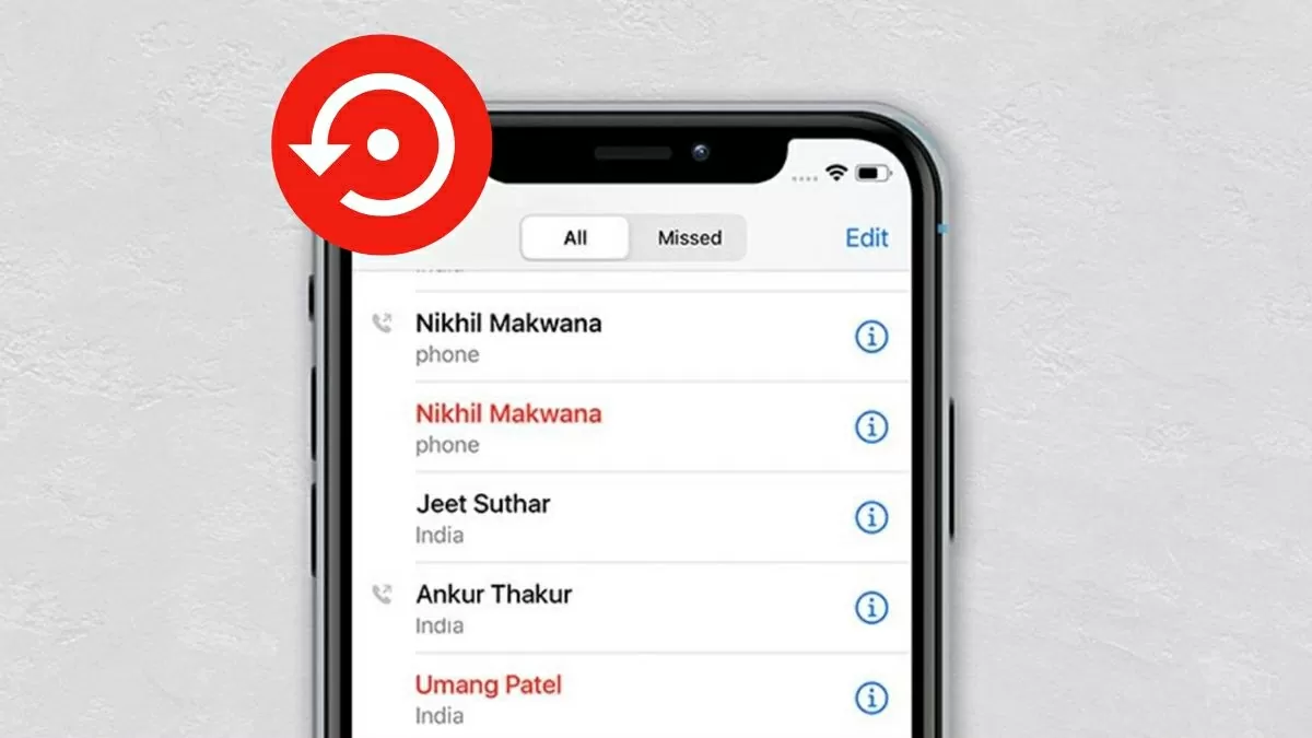 Cách lấy lại nhật ký cuộc gọi đã xóa trên iPhone dễ dàng và đơn giản.