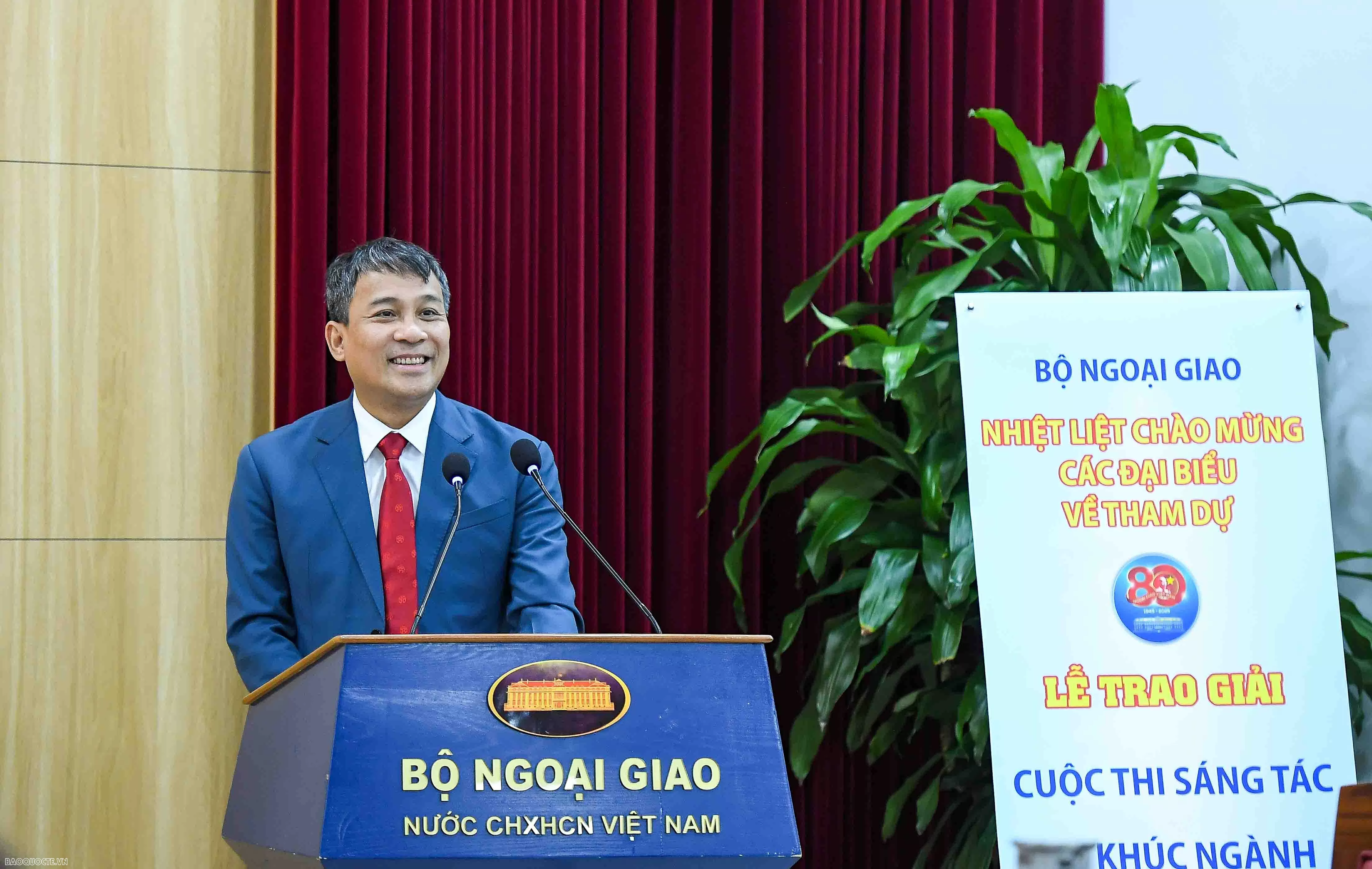 Trao giải cuộc thi sáng tác ca khúc ngành Ngoại giao và các cuộc thi phong trào nhân kỷ niệm 80 năm thành lập Ngành