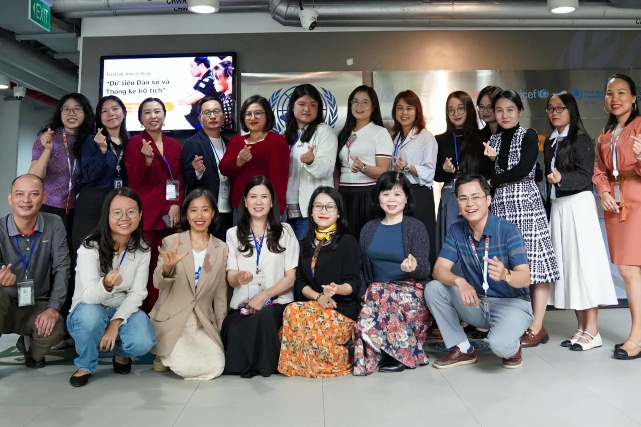 Nâng cao năng lực truyền thông về dữ liệu dân số
