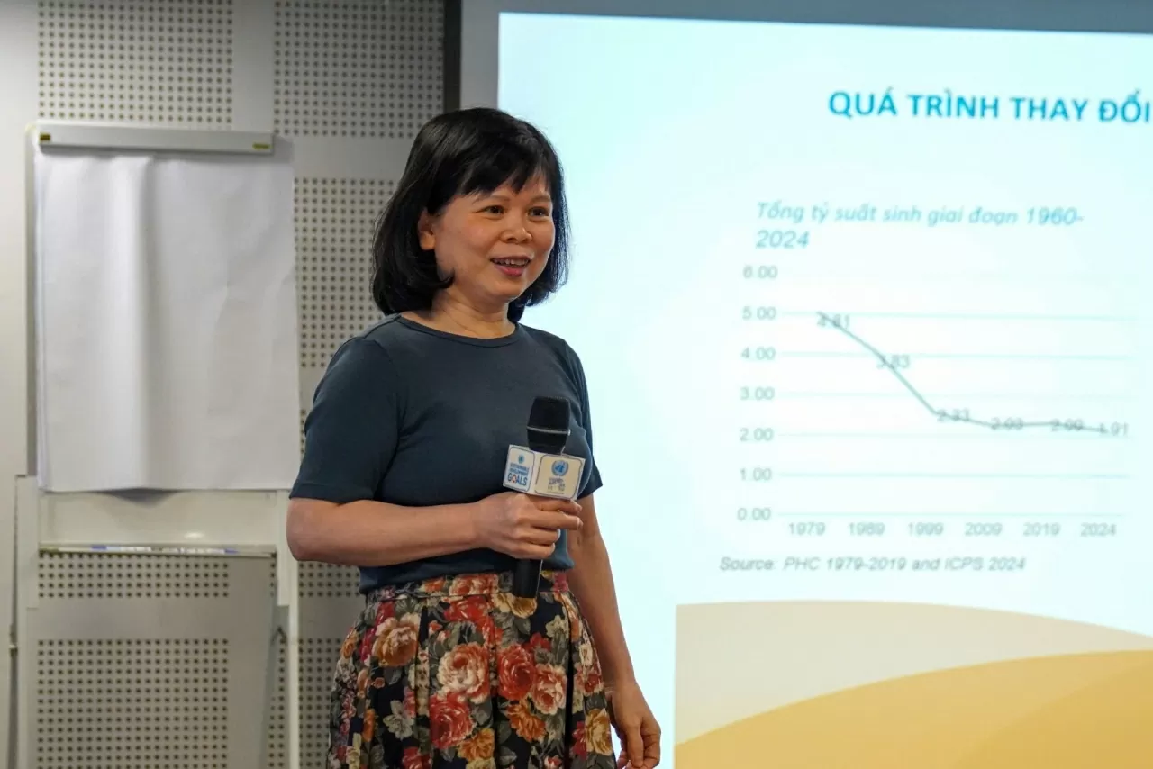 Nâng cao năng lực truyền thông về dữ liệu dân số Nâng cao năng lực truyền thông về dữ liệu dân số