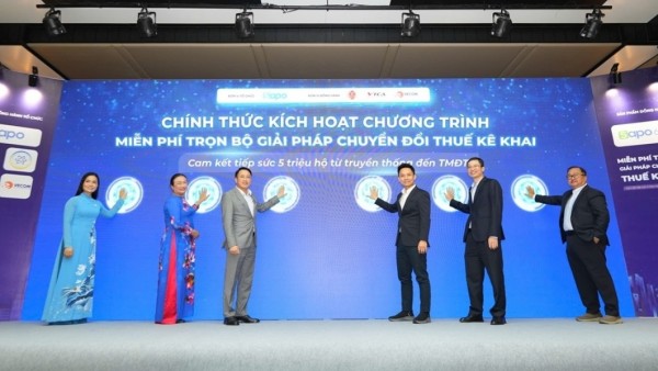 Doanh nghiệp công nghệ hỗ trợ tích cực đắc lực hộ kinh doanh triển khai kê khai thuế