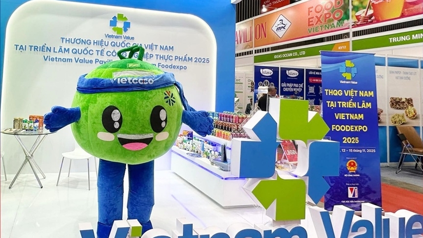 Tâm điểm Thương hiệu quốc gia Việt Nam tại Vietnam Foodexpo 2025