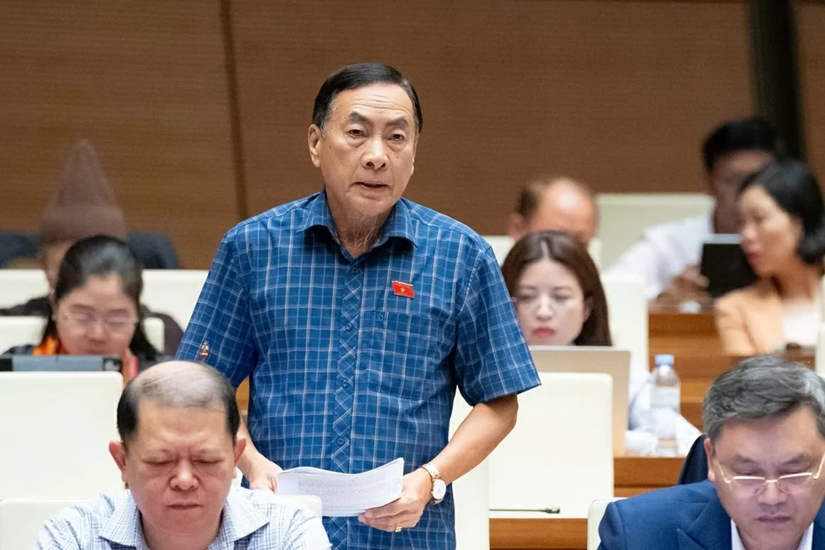 Đại biểu Phạm Văn Hòa (đoàn ĐBQH tỉnh Đồng Tháp). (Nguồn: Quốc hội) Đại biểu Phạm Văn Hòa (đoàn ĐBQH tỉnh Đồng Tháp). (Nguồn: Quốc hội)