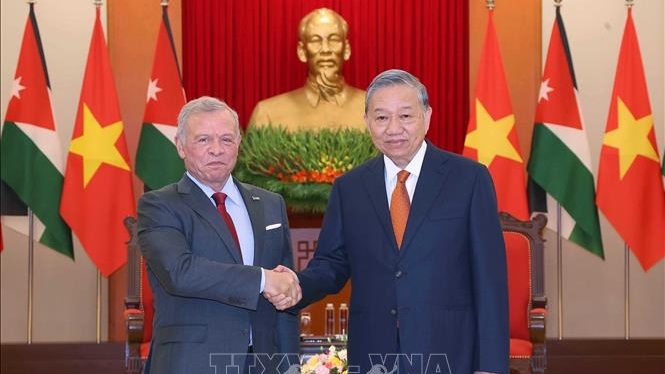 tong bi thu to lam viet nam va jordan se tro thanh doi tac tin cay cua nhau o hai khu vuc