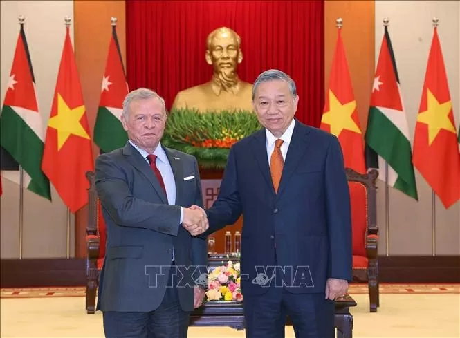 Tổng Bí thư Tô Lâm: Việt Nam và Jordan sẽ trở thành đối tác tin cậy của nhau ở hai khu vực