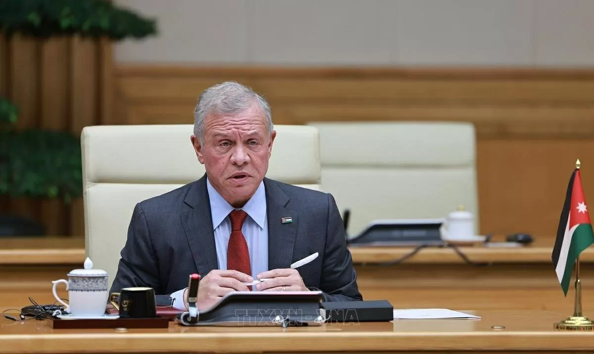 Thủ tướng Chính phủ Phạm Minh Chính hội kiến Quốc vương Jordan Abdullah II Ibn Al-Hussein