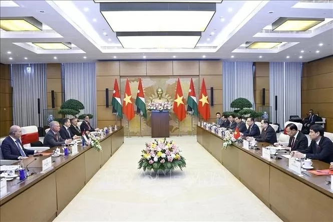 Việt Nam và Jordan nhất trí nâng cao hiệu quả hợp tác nghị viện Việt Nam và Jordan nâng cao hiệu quả hợp tác nghị viện