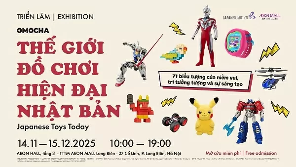 Khám phá thế giới đồ chơi hiện đại Nhật Bản