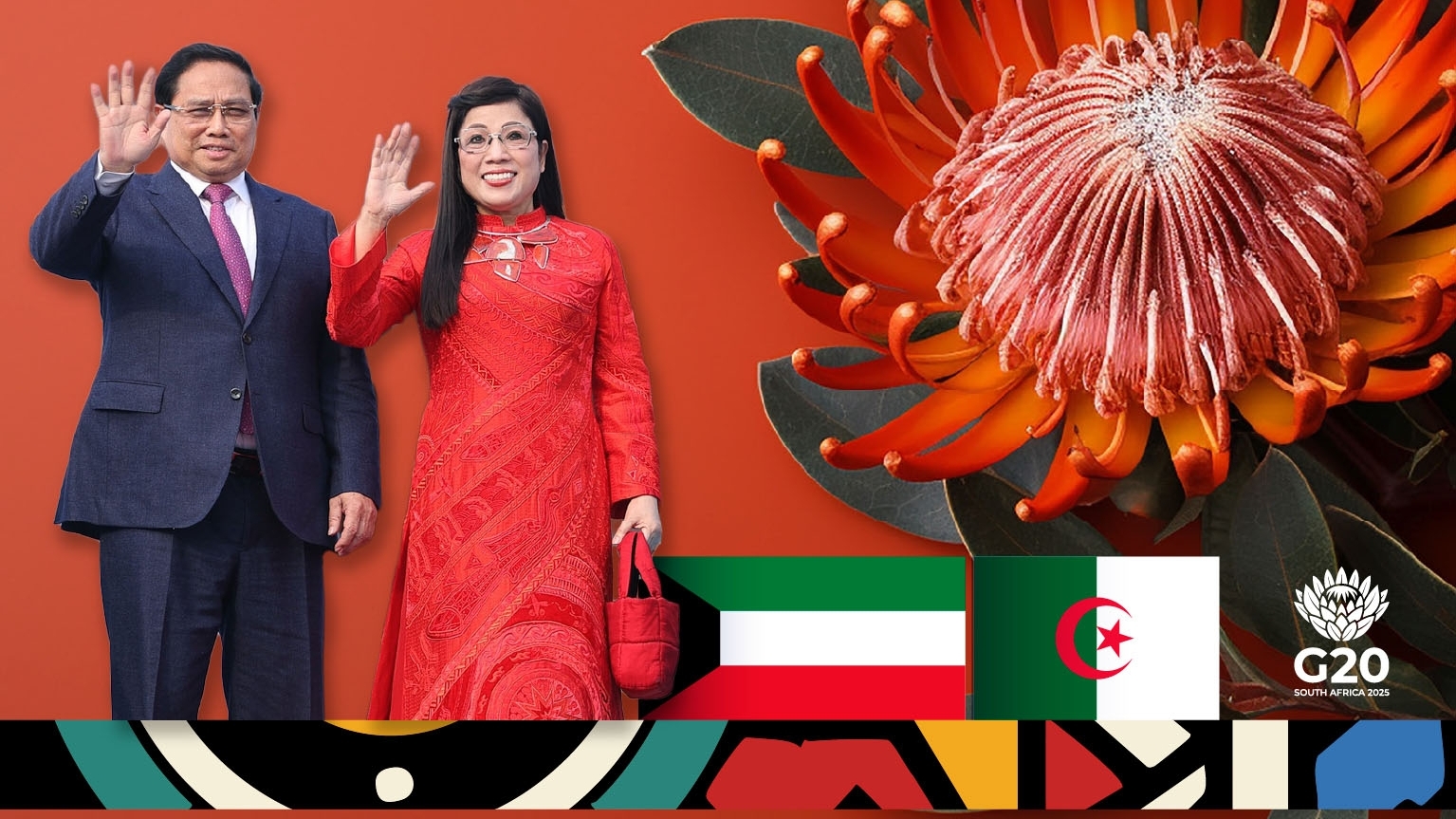 thu tuong pham minh chinh va phu nhan toi kuwait algeria va du g20 tai nam phi khai pha nhung chan troi vo tan