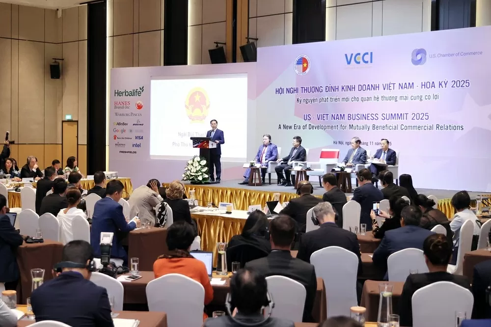 Phó Thủ tướng kêu gọi doanh nghiệp Hoa Kỳ mở rộng đầu tư, đồng hành cùng Việt Nam trong các lĩnh vực bán dẫn, năng lượng sạch
