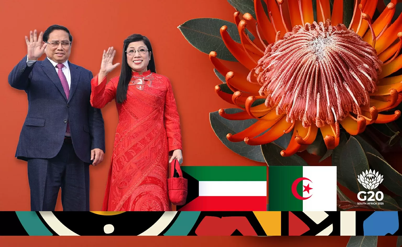 Thủ tướng Phạm Minh Chính và Phu nhân sắp thăm Kuwait, Algeria và dự G20 tại Nam Phi