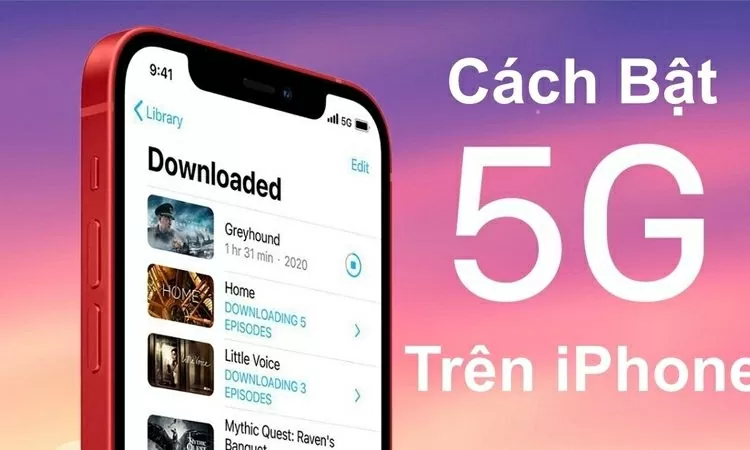 Hướng dẫn cách bật 5G trên iOS 18.7 trên iPhone dễ dàng.