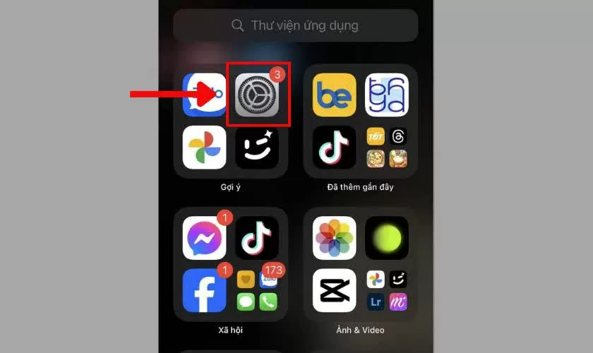 Mở Cài đặt và kiểm tra phiên bản iOS.