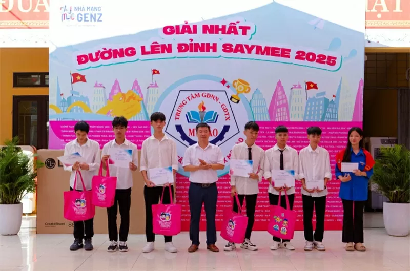 Đường lên đỉnh Saymee 2025 – Minh chứng cho sức mạnh đoàn kết và trí tuệ của HSSV Việt Nam
