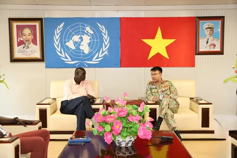 Đội Công binh Việt Nam ghi dấu ấn kép sau hơn một tháng thực hiện nhiệm vụ quốc tế Đội Công binh Việt Nam ghi dấu ấn kép sau hơn một tháng thực hiện nhiệm vụ quốc tế