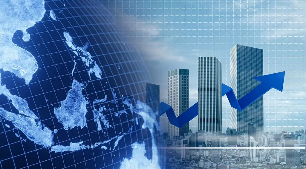 Phần lớn các nền kinh tế châu Á đã chứng minh năng lực thích ứng, duy trì đà tăng trưởng khả quan trong năm 2025. (Hình minh họa tạo bởi AI) Phần lớn các nền kinh tế châu Á đã chứng minh năng lực thích ứng, duy trì đà tăng trưởng khả quan trong năm 2025. (Hình minh họa tạo bởi AI)